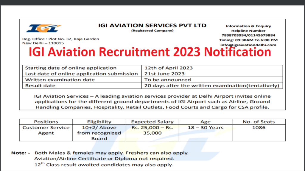 ICF Recruitment 2023 Notification
